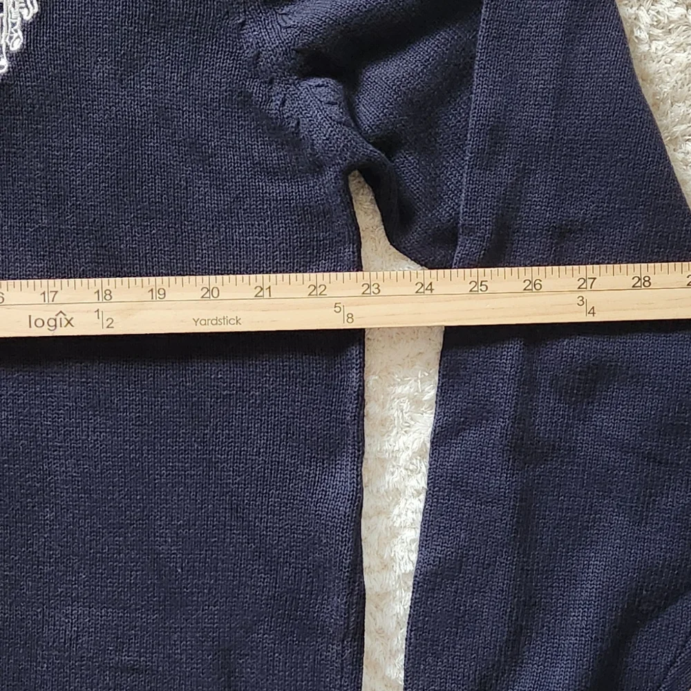 U.S. Polo Assn. Navy Full-Zip Sweater